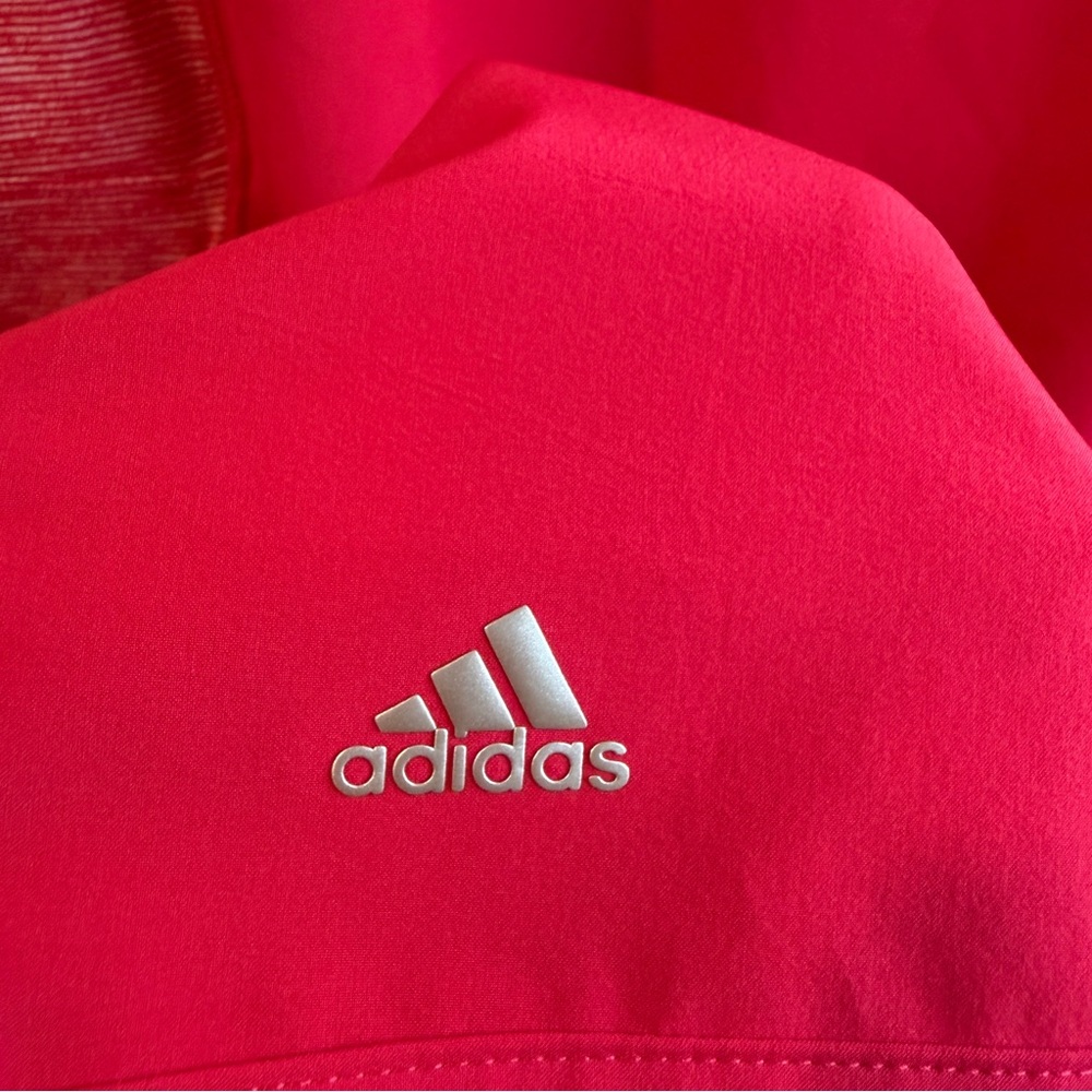Adidas XL Raspberry Red Golf Dress Tennis Pickleball Athletic Activewear Sporty - Picture 5 of 9
